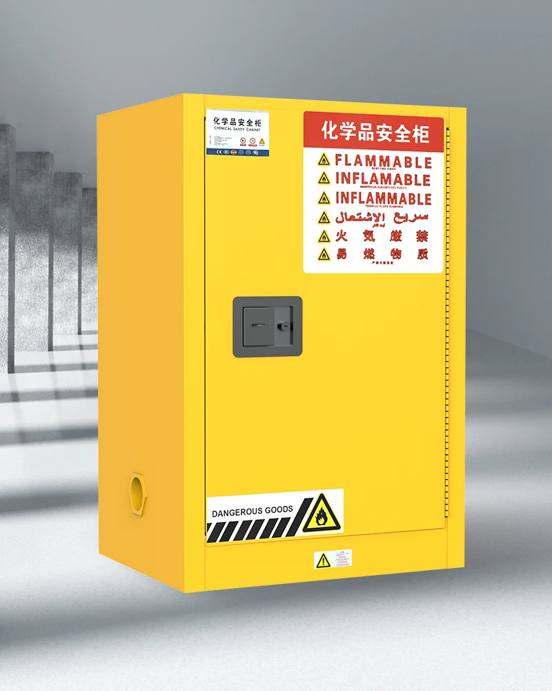 Cheminių medžiagų laikymo spintos