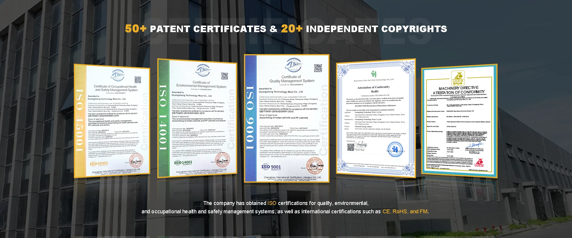 Kinijos dujų balionų spintos