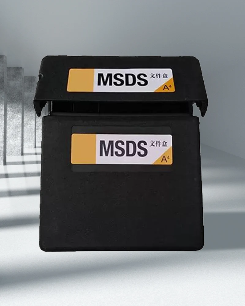 Saugos duomenų lapo dėžutė