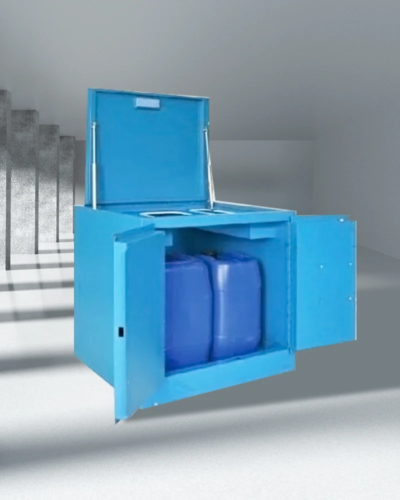 Atliekų skysčių surinkimo spinta