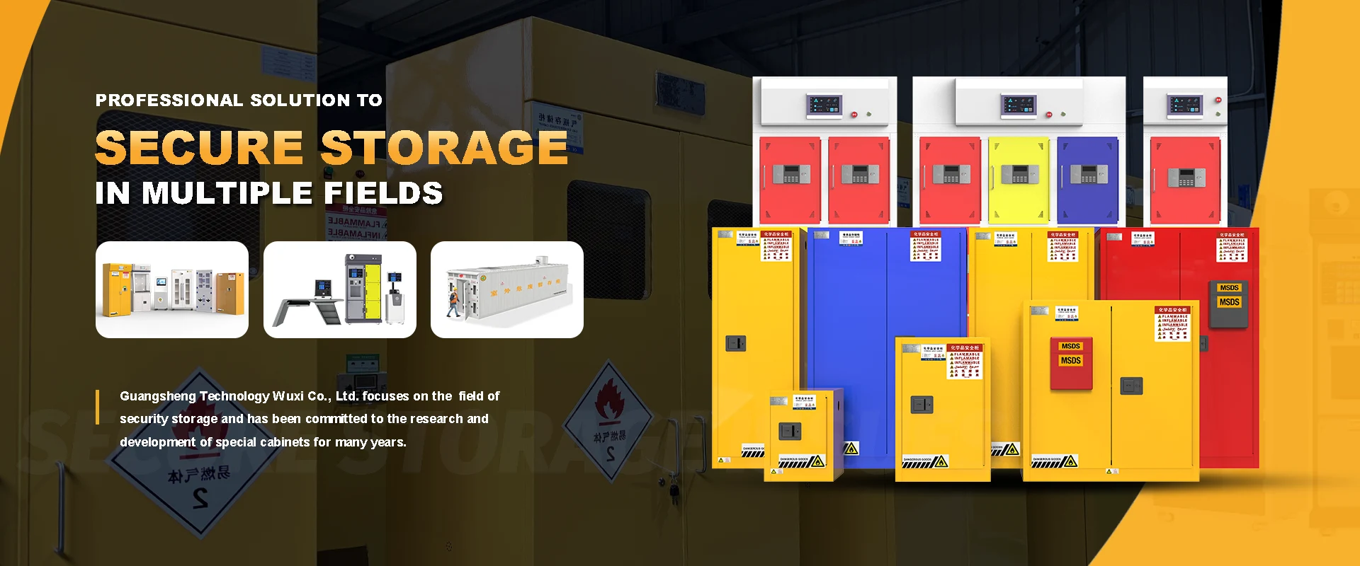 Cheminių medžiagų laikymo spintos Kinija