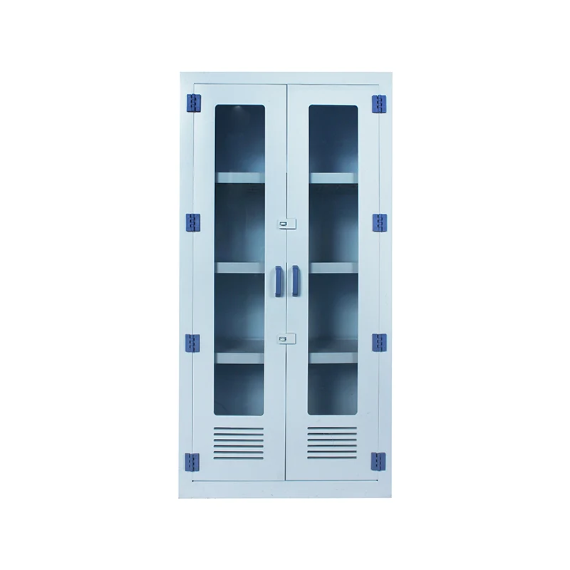 Dviejų durų ėsdinančios cheminės saugos spinta