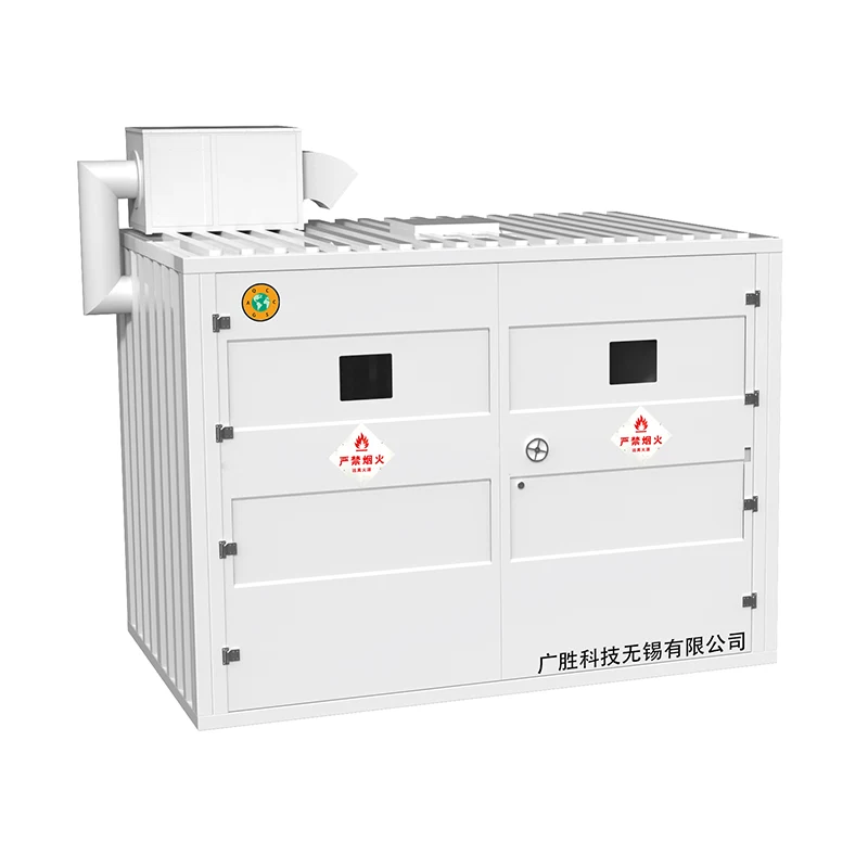 Lentynų tipo lauko sprogimui atsparus sandėliavimo konteinerių sandėlis